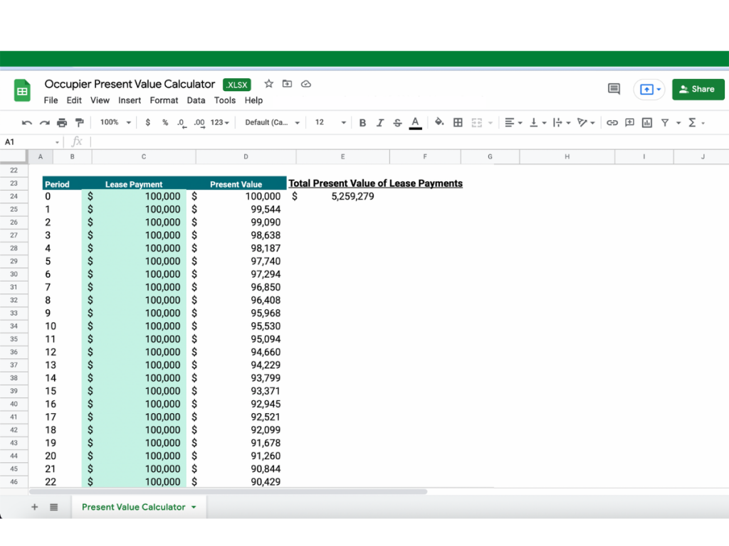 Present Value Calculator