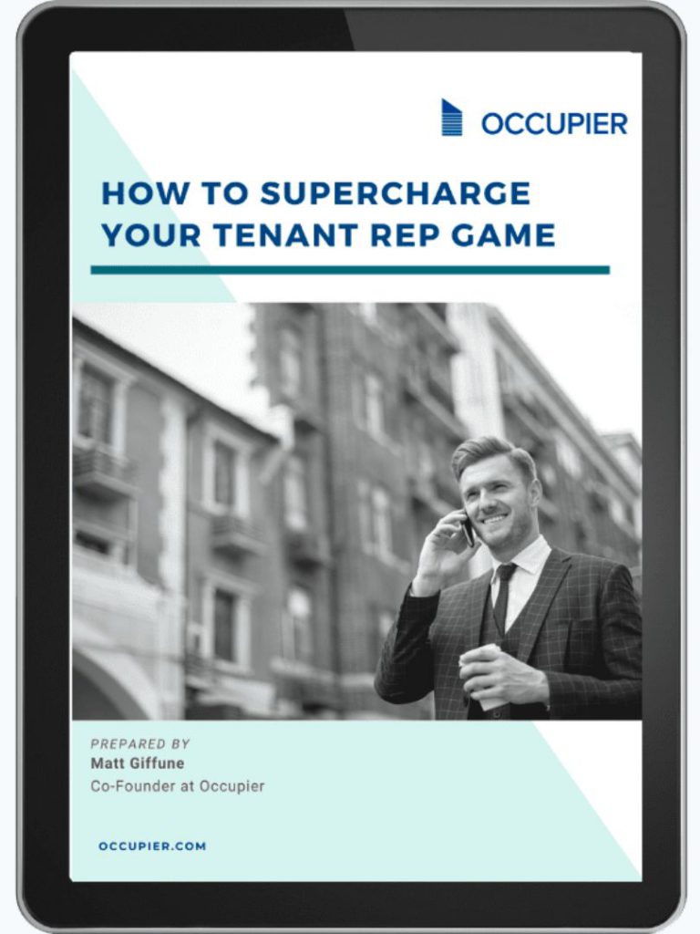 How to Supercharge your Tenant Rep Game