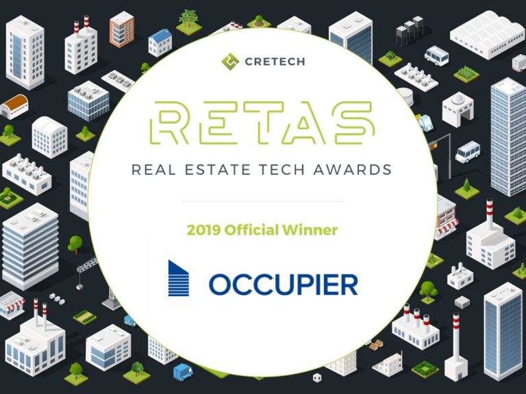 Occupier is a Winner of the Most Prestigious Awards in Commercial Real Estate Tech