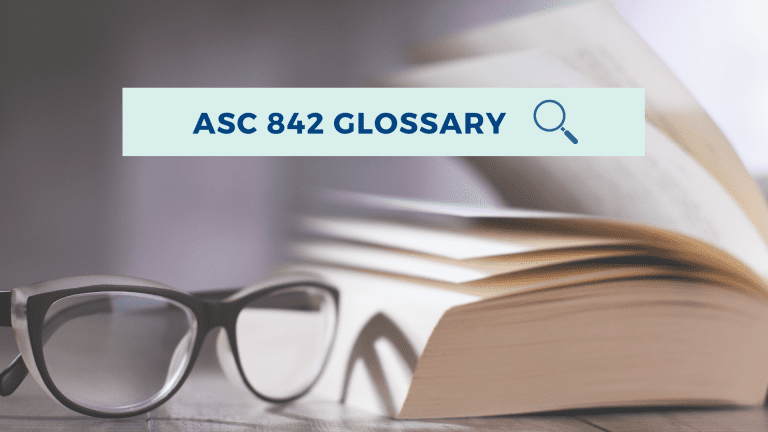 ASC 842 Lease Accounting Glossary