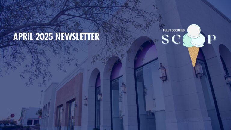 Fully Occupied Scoop: April 2025 Newsletter