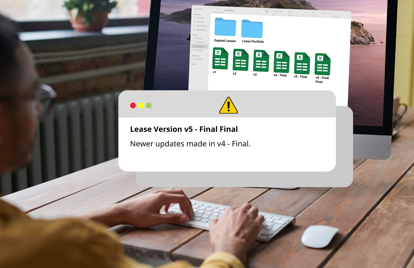lease management spreadsheet - version errors